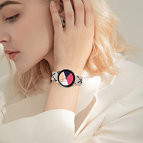 TOOLAIK TOOLAIK Compatible Bands for Samsung Watch 6 Classic, 5, 4, Galaxy Watch 3 & Active 2 - Stylish Sports Wristbands for Men & Women - View 4 of 4