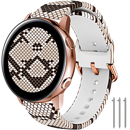 TOOLAIK TOOLAIK Compatible Bands for Samsung Watch 6 Classic, 5, 4, Galaxy Watch 3 & Active 2 - Stylish Sports Wristbands for Men & Women