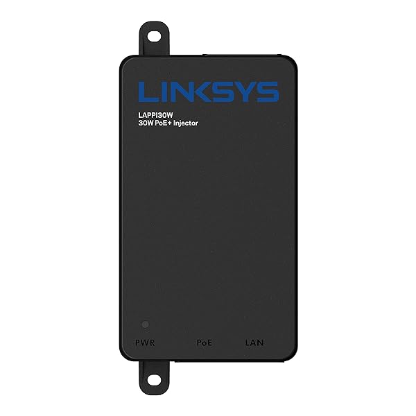 Linksys Linksys Gigabit Power Over Ethernet Plus Injector 30W PoE Network Up To 328 ft LAPPI30W Black - View 2 of 7