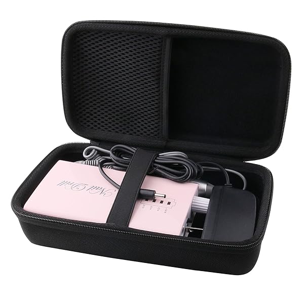 WERJIA WERJIA Hard Carrying Case for MOCOWIND, MelodySusie & More - Perfect for Portable Nail Drill Machines