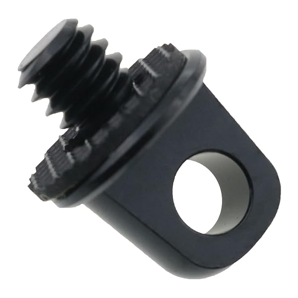 ZCZQC CZQC 1/4inch Camera Screw 2PCS Quick Install Metal Screws for Camera Neck Wrist Strap Sling Black - View 4 of 6