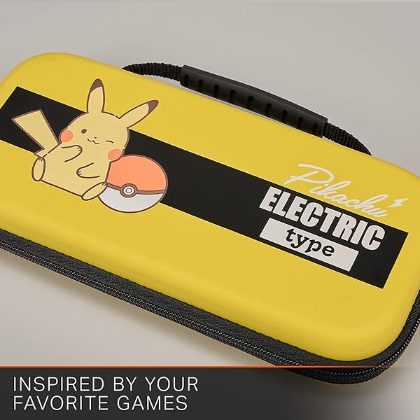 PowerA PowerA Protection Case for Nintendo Switch Lite Pikachu Electric Type Gaming Console Case - View 8 of 10