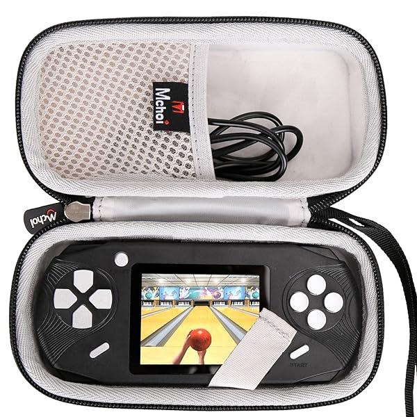Mchoi Mchoi Hard Portable Case for Beijue TaddToy 16 Bit Handheld Games Durable Protection Case Only