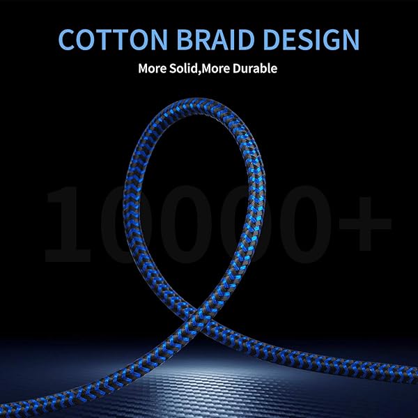 GGMTY 3.5mm Male to Female Audio Extension Cable 15FT Cotton Braided for Phones Headphones Speakers Tablets and PCs - View 8 of 8