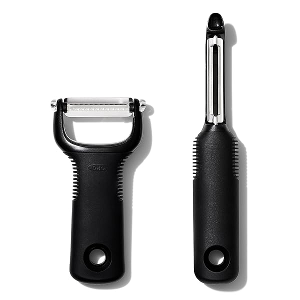 OXO OXO Good Grips 2-Piece Peeler Set: Swivel & Julienne for Effortless Peeling