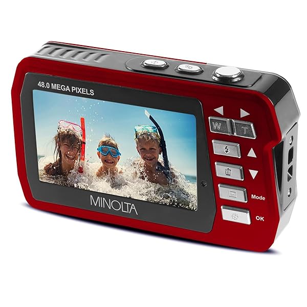 Minolta Minolta 48 MP Dual Screen Waterproof Camera MN40WP: Ultimate Guide & Review - View 5 of 7