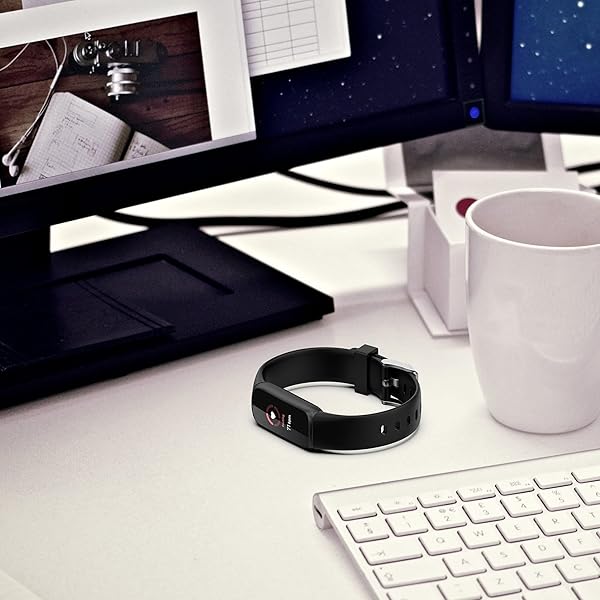 RuenTech Fitbit Luxe Bands Replacement Soft Silicone Wristbands for Men and Women Multicolor 10 Pack - View 7 of 8