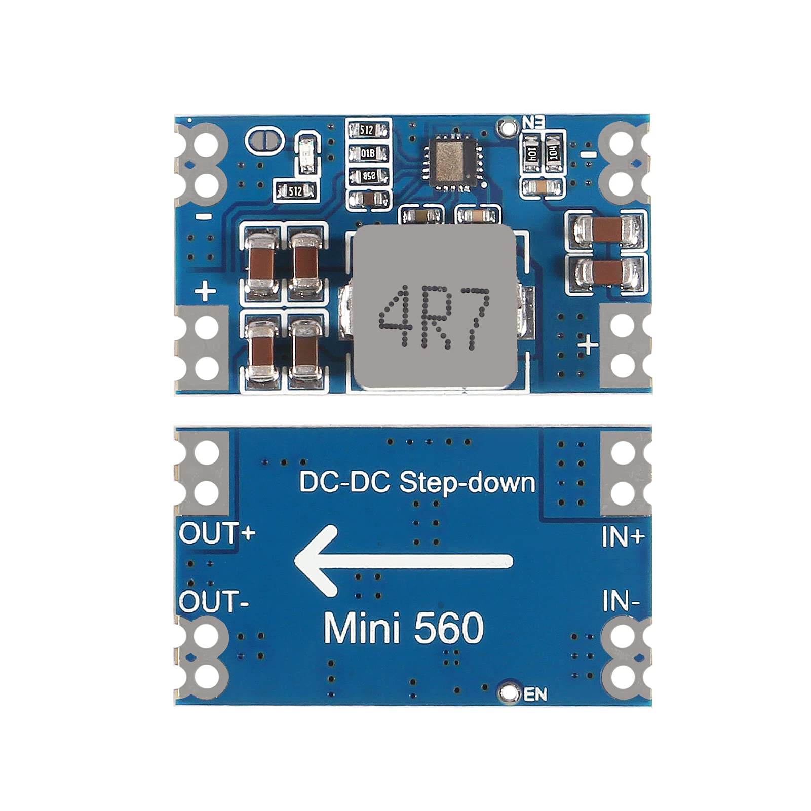UMLIFE 10-Piece Mini DC-DC Boost Converter 5A Adjustable Step Up Module Voltage Regulator Board Input 14V-20V to 12V Output - View 2 of 7