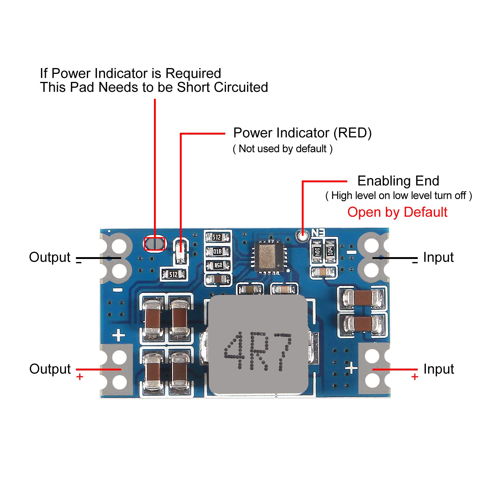 UMLIFE 10-Piece Mini DC-DC Boost Converter 5A Adjustable Step Up Module Voltage Regulator Board Input 14V-20V to 12V Output - View 3 of 7
