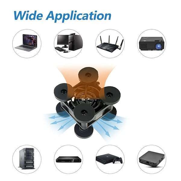 SCCCF Compact 40mm USB Fan for VR, Aquarium, Raspberry Pi & More - SCCCF Mini Cooling Solution - View 9 of 9
