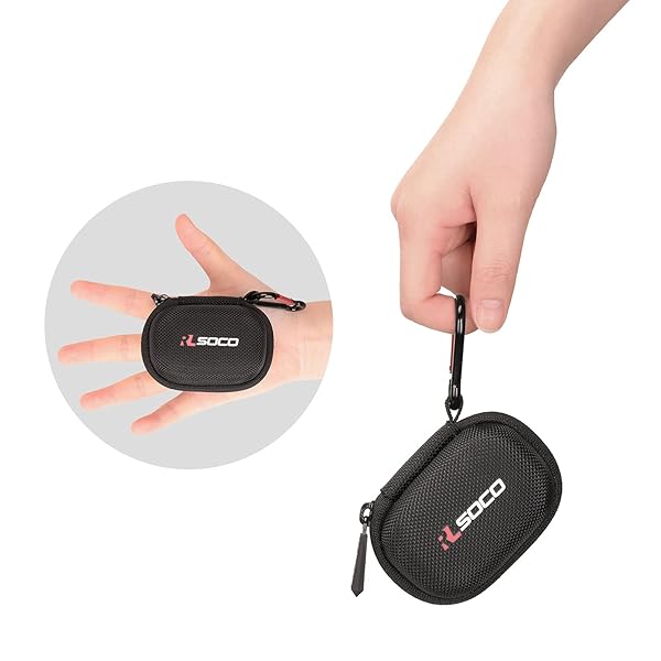 RLSOCO RLSOCO Case for Sony WF-1000XM4 Wireless Earbud Headphones with Industry Leading Noise Canceling in Black - View 7 of 9