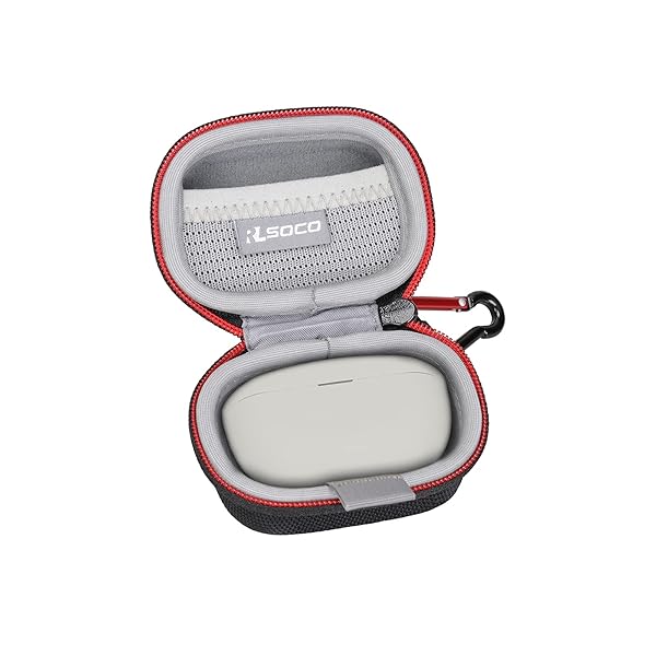 RLSOCO RLSOCO Case for Sony WF-1000XM4 Wireless Earbud Headphones with Industry Leading Noise Canceling in Black - View 2 of 9