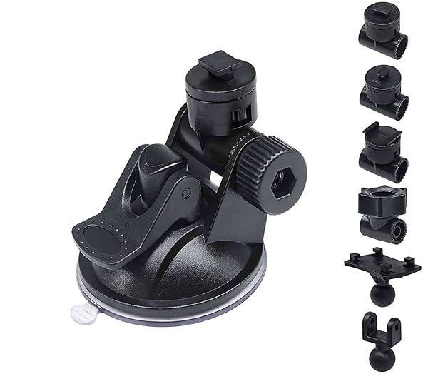 Sportway Sportway S40 Dash Cam Suction Mount (3rd Gen) with10pcs 360 Rotating Joints Compatible for Rexing, Old Shark, Yi, TOGUARD, Compark, Kingslim, Crosstour and Most Dash Cameras, DVR, GPS - View 2 of 10