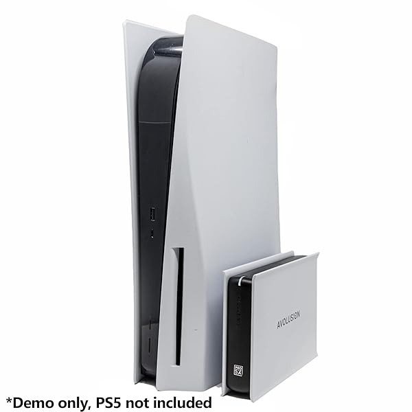 Avolusion Avolusion PRO-5X 3TB USB 3.0 External Gaming Hard Drive for PS5 Console White 2 Year Warranty - View 4 of 10