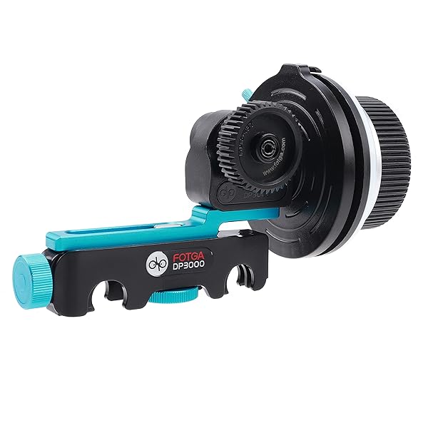 foto4easy Foto4easy Quick Release Follow Focus with A B Hard Stops Gear Ring Belt for Sony Canon Nikon DSLR Camera DV Camcorder 15mm Rod System - View 6 of 9