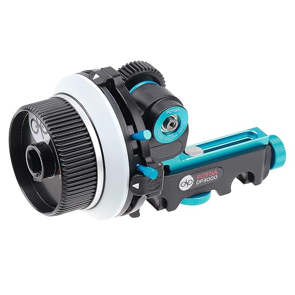 foto4easy Foto4easy Quick Release Follow Focus with A B Hard Stops Gear Ring Belt for Sony Canon Nikon DSLR Camera DV Camcorder 15mm Rod System - View 7 of 9