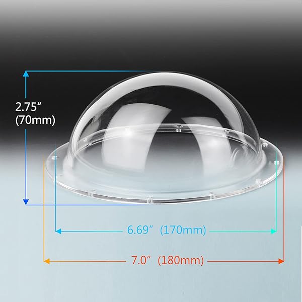 SOONSUN SOONSUN 6'' Transparent Dome Port Cover for GoPro Hero 3-13 | Includes Case & Accessories - View 7 of 11