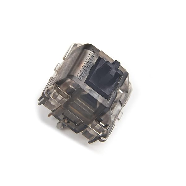 YMDK Gateron Ink v2 5pin Switches Transparent Smokey Housing Custom Mechanical Keyboard Switches 10PCS Black Ink - View 2 of 3