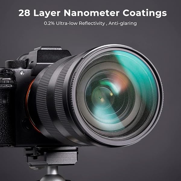K&F CONCEPT K&F Concept 55mm Black Soft Diffusion Filter Cinebloom Effect Waterproof Scratch Resistant Multi-Layer Coated Camera Lens Accessory - View 4 of 8