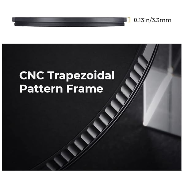 K&F CONCEPT K&F Concept 55mm Black Soft Diffusion Filter Cinebloom Effect Waterproof Scratch Resistant Multi-Layer Coated Camera Lens Accessory - View 7 of 8