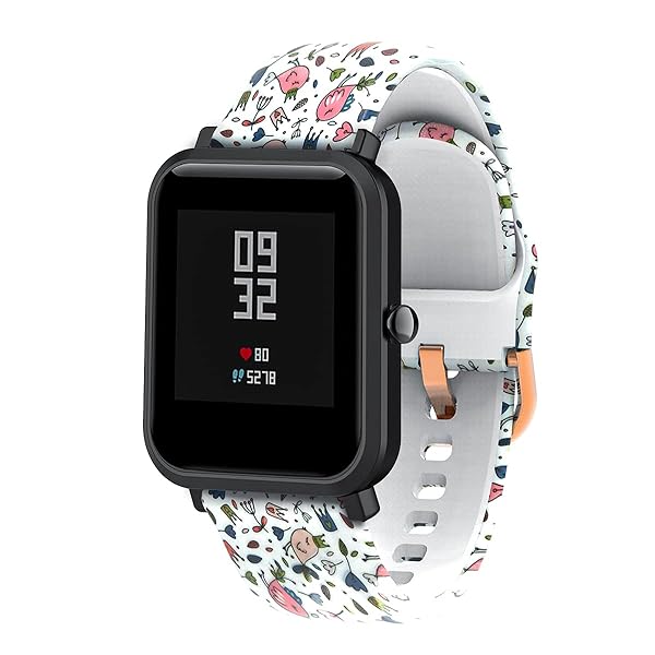 RuenTech Compatible Bands for Willful SW020 ID205 SW021 ID205L SW025 ID205S Smart Watch Quick Release Soft Silicone Straps Multicolor 6-Pack - View 4 of 8