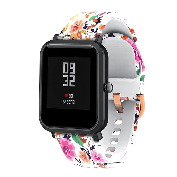 RuenTech Compatible Bands for Willful SW020 ID205 SW021 ID205L SW025 ID205S Smart Watch Quick Release Soft Silicone Straps Multicolor 6-Pack - View 6 of 8