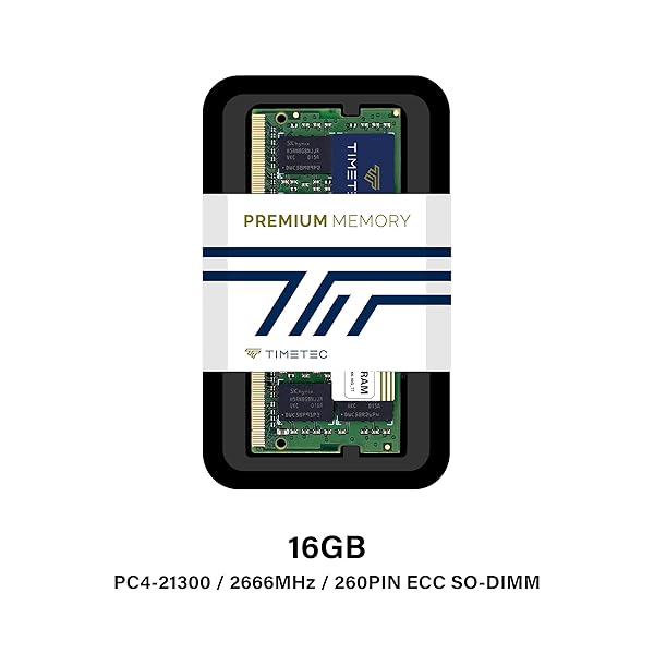 Timetec Upgrade Your Synology with Timetec DDR4-2666 16GB ECC SODIMM RAM - Fast, Reliable Memory Upgrade - View 3 of 5