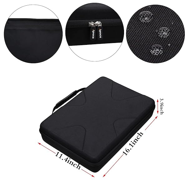 Aproca Aproca Hard Travel Storage Case for 17.9 Inch Portable DVD Players by DBPOWER DR.J COOAU WONNIE Pyle and BOIFUN - View 8 of 8