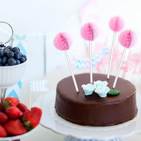 LSYGXYZ LSYGXYZ 50 Pieces Clear Acrylic Lollipop Sticks for Cake Pops Candy Dessert Chocolate Handmade DIY 8 Inch 3mm Diameter - View 6 of 8