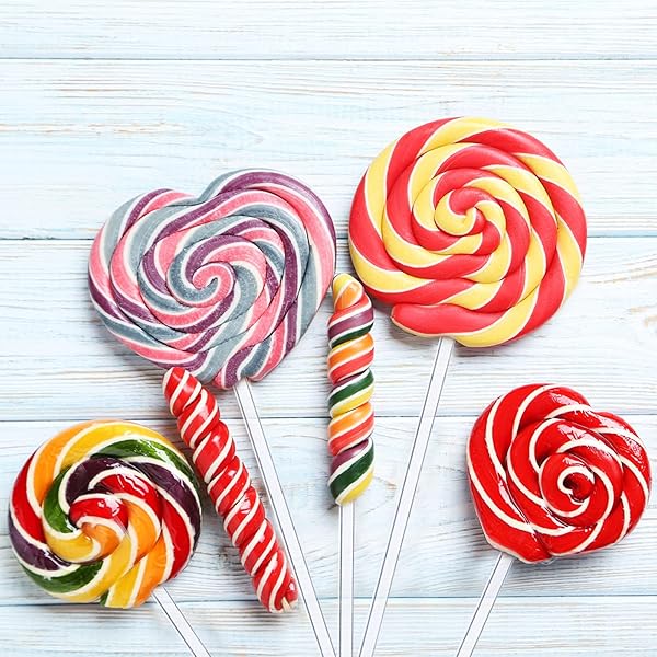 LSYGXYZ LSYGXYZ 50 Pieces Clear Acrylic Lollipop Sticks for Cake Pops Candy Dessert Chocolate Handmade DIY 8 Inch 3mm Diameter - View 8 of 8