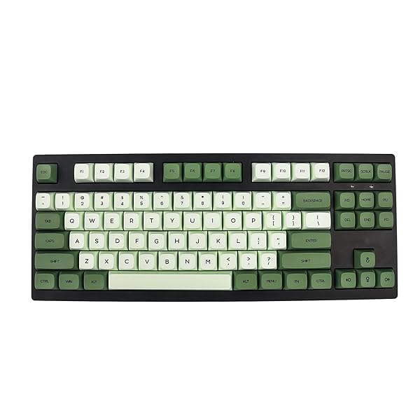 YMDK YMDK Matcha 3.0 Dye Sub PBT Keycap Set for MX Split Keyboards Compatible with 104 87 61 Melody 96 KBD75 ID80 GK64 68 - View 2 of 7