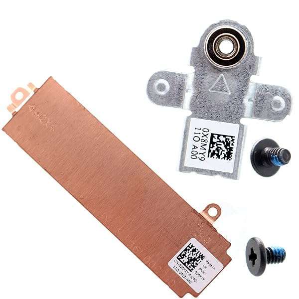 Deal4GO M.2 2280 SSD Heatsink Thermal Shield for Dell G15 5510/5511/5515/5520/5521/5525 - Enhanced Cooling & Support Bracket