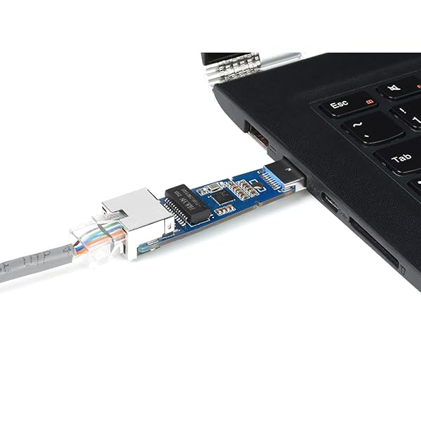 Coolwell USB 3.2 Gen1 to RJ45 Gigabit Ethernet Converter Plug and Play Multi Systems Compatibility No Driver Needed - View 6 of 8