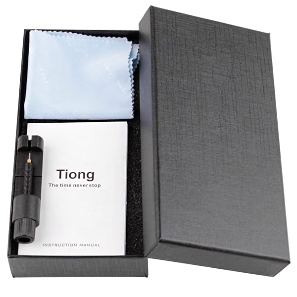 Dentily Shop Dentily Men's Wooden Skeleton Watch - Automatic Self-Winding Wood Timepiece - View 8 of 8