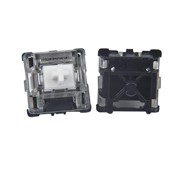 YMDK YMDK Wholesales KS-15 Gateron Optical Switches 70PCS for SK61 SK64 Keyboards Optical Clear - View 2 of 4