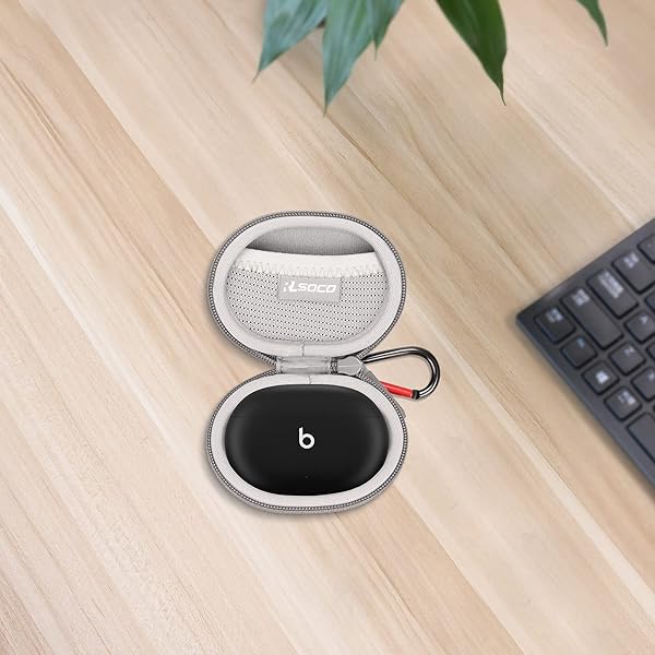 RLSOCO RLSOCO Case for Beats Studio Buds and Studio Buds Plus True Wireless Earbuds Grey Color - View 7 of 8