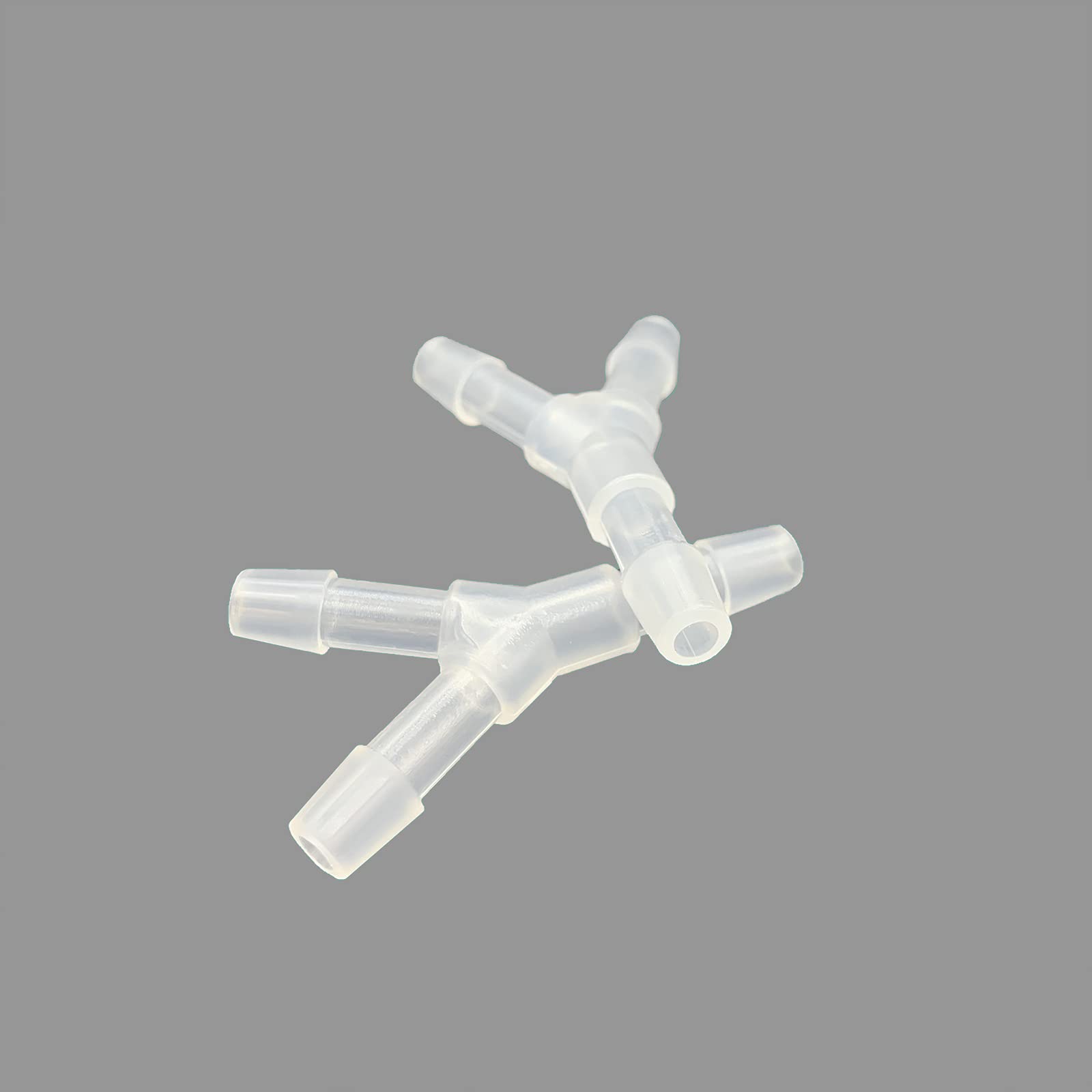 JOMISSLY PP Y Shaped 3 Way Barbed Connector for Water Pipe Air Hose Splitter Oxygen Concentrator Tube Hose Fittings 6pcs - View 2 of 5
