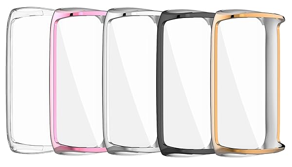 TenCloud TenCloud Fitbit Luxe Screen Protector Case - Scratch-Resistant Full Cover in 5 Colors