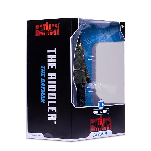 McFarlane Toys McFarlane Multiverse The Riddler 12 Inch Deluxe Figure from Batman Movie - View 10 of 10