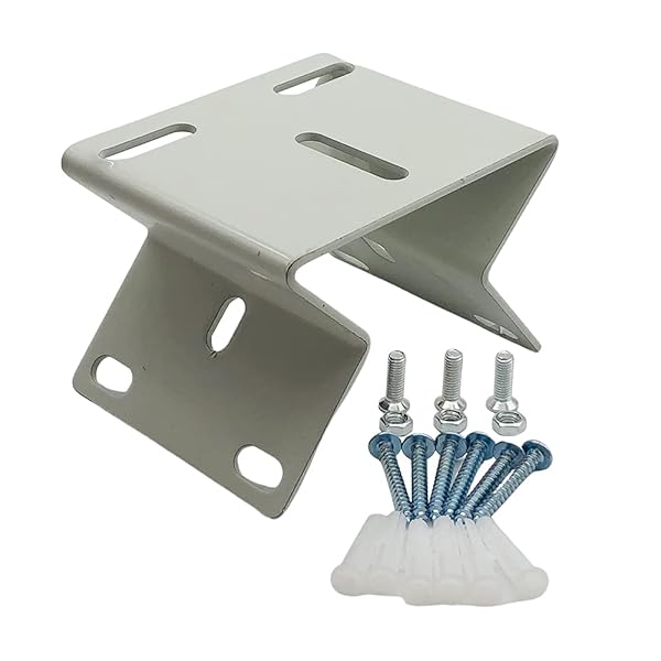 OwlCat Durable Corner Mount Metal Bracket for CCTV Cameras - Right Angle Holder Adapter