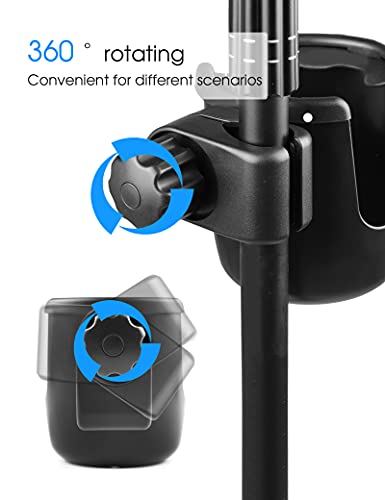 Mr.Power Mr Power Mic Stand Cup Holder with Phone Holder Universal 2 in 1 Bottle Holder for Music Stand and Boom - View 8 of 9