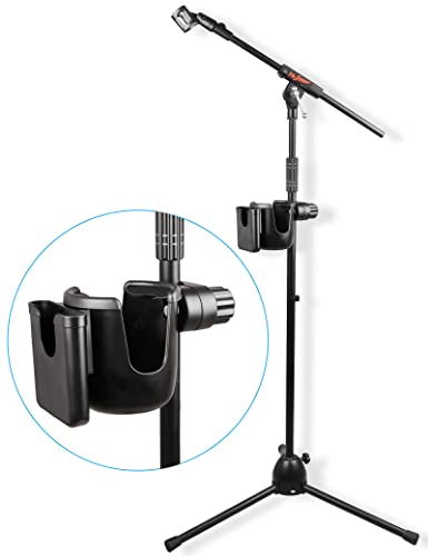 Mr.Power Mr Power Mic Stand Cup Holder with Phone Holder Universal 2 in 1 Bottle Holder for Music Stand and Boom - View 3 of 9