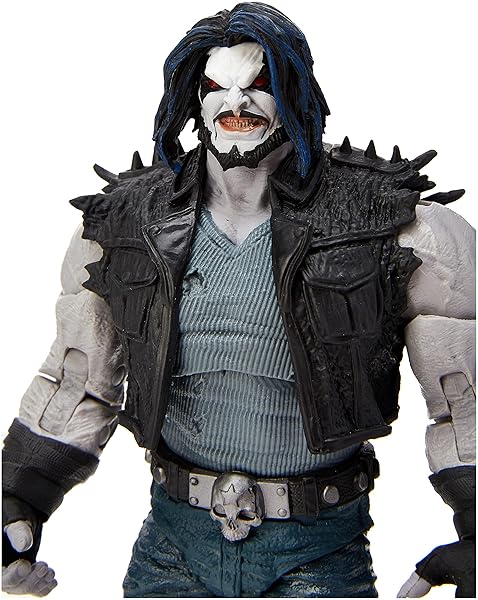 McFarlane Toys McFarlane Toys DC Multiverse Lobo DC Rebirth 7 Inch Action Figure with Accessories for Collectors and Fans - View 3 of 8
