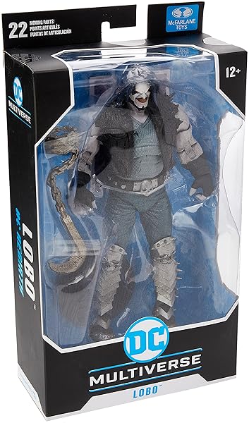 McFarlane Toys McFarlane Toys DC Multiverse Lobo DC Rebirth 7 Inch Action Figure with Accessories for Collectors and Fans - View 5 of 8