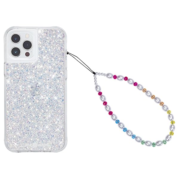 Case-Mate Case-Mate Beaded Wristlet: Universal Charm Strap in Jelly Bean Pearl - Stylish & Functional Accessory - View 6 of 6