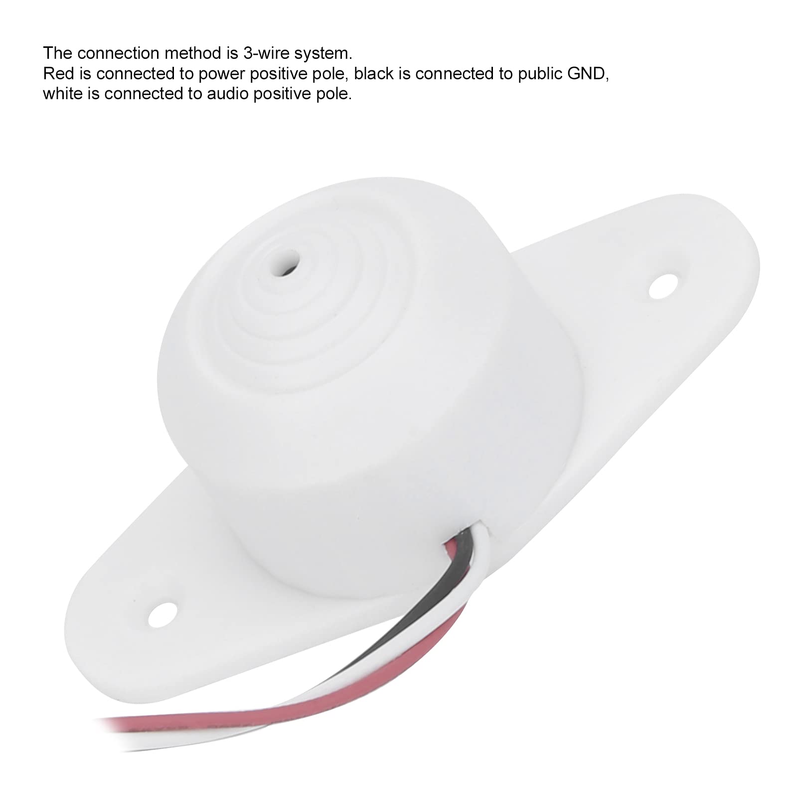 Dioche High Quality Microphone Mic Audio Pickup Device for CCTV Security Camera 1000m Range 3 Wire System DVR NVR Compatible DC 9-15V - View 3 of 9