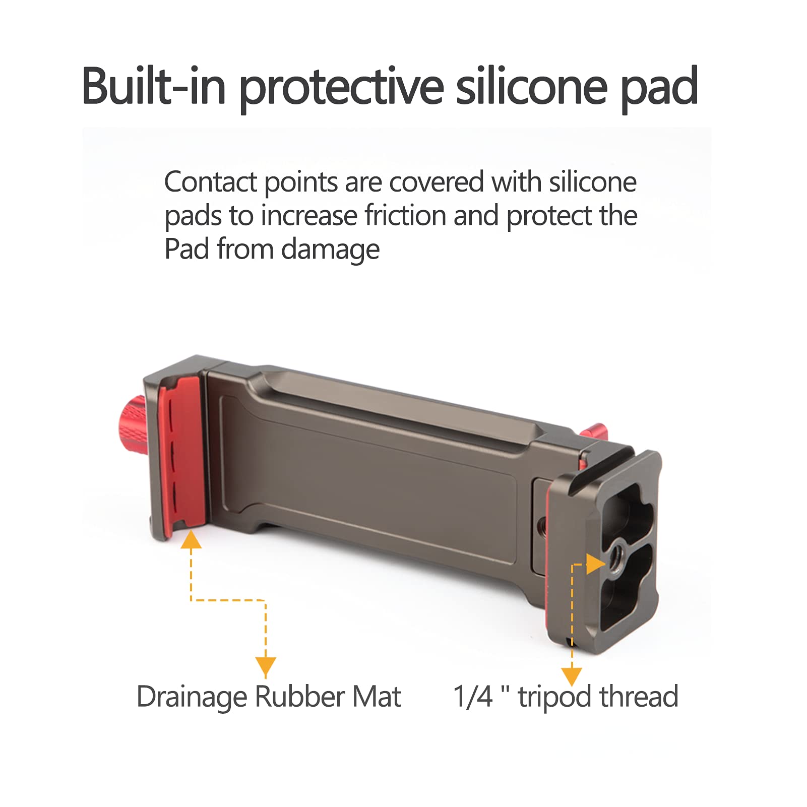 Poyinco Poyinco Flexible Adjustable Tripod Mount Adapter for iPad Mini iPad Pro Surface Pro and Phones - View 3 of 7