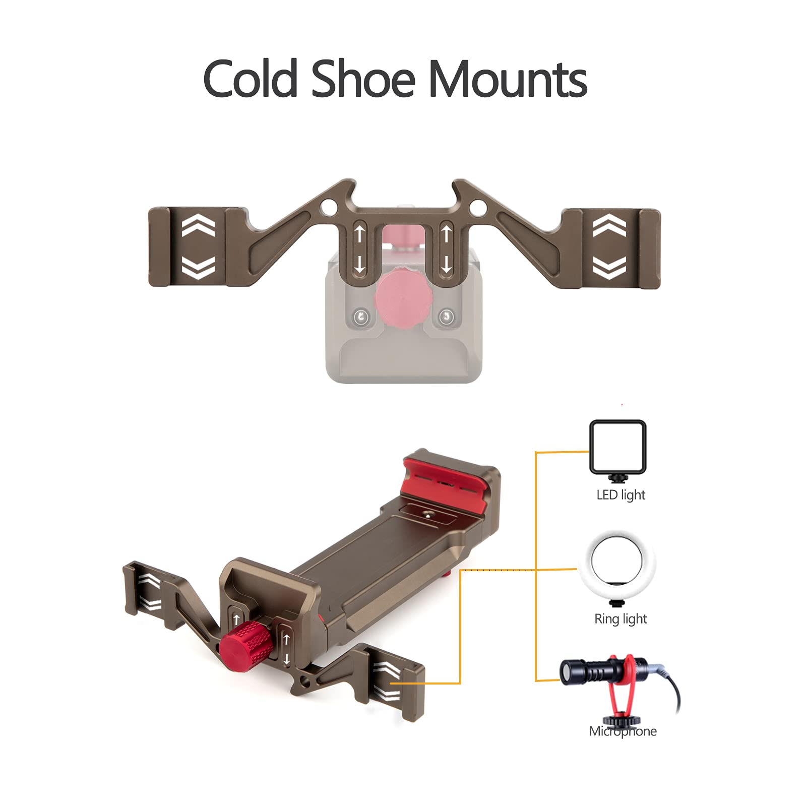 Poyinco Poyinco Flexible Adjustable Tripod Mount Adapter for iPad Mini iPad Pro Surface Pro and Phones - View 6 of 7