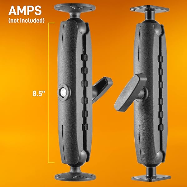 iBOLT iBOLT Mounts 8.5 Inch Metal Dual Ball Socket Arm for 38mm 1.5 Inch Ball Joint Adapters and Bases - View 3 of 3