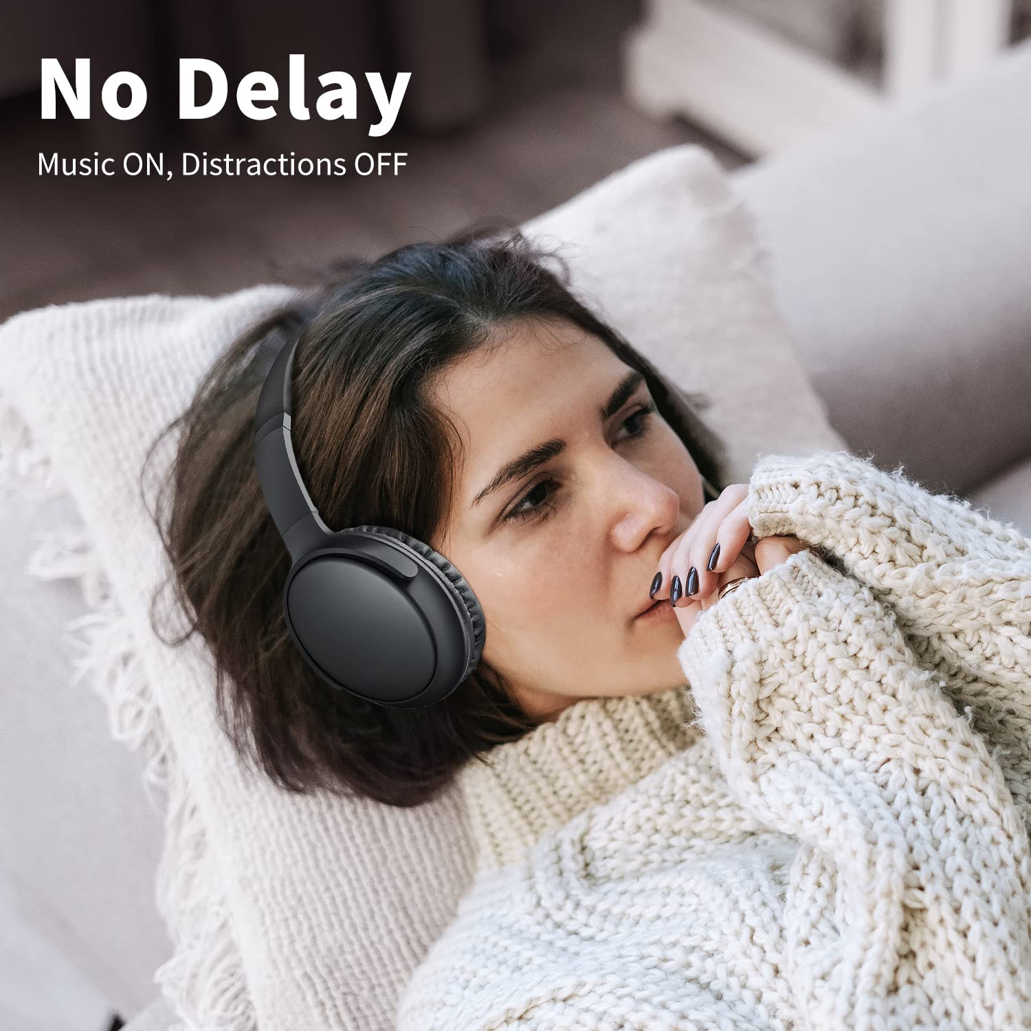 Holdsound Experience Ultimate TV Sound: BKM300 Wireless Headphones with 165ft Range & No Delay - View 7 of 9